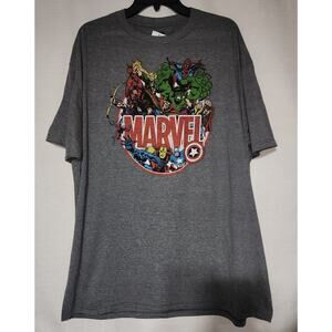 Marvel hero's shirt men's 2X shirt